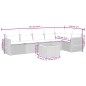 vidaXL Set sofás de jardín 7 piezas y cojines ratán sintético beige vidaXL Set sofás de jardín 7 piezas y cojines ratán sintético beige