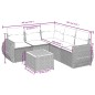 vidaXL Juego de sofás jardín con cojines 6 pzas ratán sintético beige vidaXL Juego de sofás jardín con cojines 6 pzas ratán sintético beige