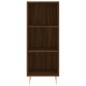 vidaXL Aparador alto madera contrachapada roble marrón 34,5x34x180 cm vidaXL Aparador alto madera contrachapada roble marrón 34,5x34x180 cm