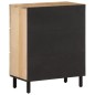 vidaXL Aparador 2 piezas madera maciza de mango 60x33x75 cm vidaXL Aparador 2 piezas madera maciza de mango 60x33x75 cm