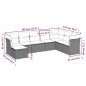 vidaXL Set de sofás de jardín 8 pzas y cojines ratán sintético gris vidaXL Set de sofás de jardín 8 pzas y cojines ratán sintético gris