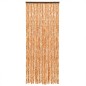 vidaXL Cortina antimoscas chenilla ocre y blanco 100x230 cm vidaXL Cortina antimoscas chenilla ocre y blanco 100x230 cm