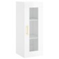 vidaXL Aparador alto madera contrachapada blanco brillo 34,5x34x180 cm vidaXL Aparador alto madera contrachapada blanco brillo 34,5x34x180 cm