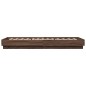 vidaXL Estructura de cama madera de ingeniería roble marrón 90x200 cm vidaXL Estructura de cama madera de ingeniería roble marrón 90x200 cm