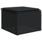 vidaXL Set de sofás de jardín 11 pzas y cojines ratán sintético negro vidaXL Set de sofás de jardín 11 pzas y cojines ratán sintético negro