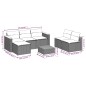 vidaXL Set sofás jardín y cojines 5 pzas ratán sintético acacia beige vidaXL Set sofás jardín y cojines 5 pzas ratán sintético acacia beige