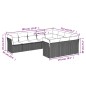 vidaXL Set de sofás de jardín 10 pzas y cojines ratán sintético marrón vidaXL Set de sofás de jardín 10 pzas y cojines ratán sintético marrón