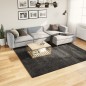 vidaXL Alfombra de pelo largo moderna gris antracita 240x240 cm vidaXL Alfombra de pelo largo moderna gris antracita 240x240 cm