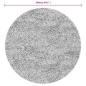 vidaXL Alfombra de pelo largo moderna gris antracita Ø 240 cm vidaXL Alfombra de pelo largo moderna gris antracita Ø 240 cm