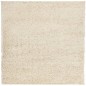 vidaXL Alfombra de pelo largo moderna dorado 200x200 cm vidaXL Alfombra de pelo largo moderna dorado 200x200 cm