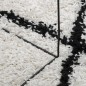 vidaXL Alfombra de pelo largo moderna crema y negro Ø 280 cm vidaXL Alfombra de pelo largo moderna crema y negro Ø 280 cm