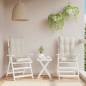 vidaXL Cojines de silla respaldo alto 2 uds tela Oxford color crema vidaXL Cojines de silla respaldo alto 2 uds tela Oxford color crema