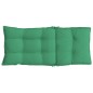 vidaXL Cojines de silla con respaldo alto 2 uds tela Oxford verde vidaXL Cojines de silla con respaldo alto 2 uds tela Oxford verde