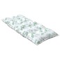vidaXL Cojines silla respaldo alto 4 uds tela Oxford estampado hojas vidaXL Cojines silla respaldo alto 4 uds tela Oxford estampado hojas