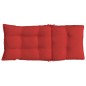 vidaXL Cojines de silla con respaldo alto 6 uds tela Oxford rojo vidaXL Cojines de silla con respaldo alto 6 uds tela Oxford rojo