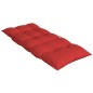 vidaXL Cojines de silla con respaldo alto 2 uds tela Oxford rojo vidaXL Cojines de silla con respaldo alto 2 uds tela Oxford rojo