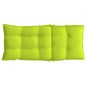vidaXL Cojines de silla respaldo alto 4 uds tela Oxford verde brillo vidaXL Cojines de silla respaldo alto 4 uds tela Oxford verde brillo