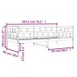 vidaXL Sofá cama de madera maciza de pino marrón cera 90x190 cm vidaXL Sofá cama de madera maciza de pino marrón cera 90x190 cm