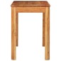 vidaXL Mesa de comedor madera maciza de acacia 110x55x76 cm vidaXL Mesa de comedor madera maciza de acacia 110x55x76 cm