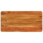 vidaXL Mesa de comedor madera maciza de acacia 110x55x76 cm vidaXL Mesa de comedor madera maciza de acacia 110x55x76 cm