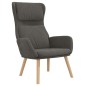 vidaXL Sillón de relax de terciopelo gris oscuro vidaXL Sillón de relax de terciopelo gris oscuro