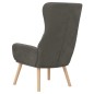 vidaXL Sillón de relax de terciopelo gris oscuro vidaXL Sillón de relax de terciopelo gris oscuro