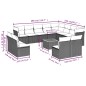 vidaXL Set sofás de jardín con cojines 13 pzas ratán sintético beige vidaXL Set sofás de jardín con cojines 13 pzas ratán sintético beige