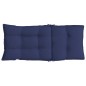 vidaXL Cojines para silla respaldo alto 4 uds tela Oxford azul marino vidaXL Cojines para silla respaldo alto 4 uds tela Oxford azul marino