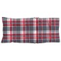 vidaXL Cojines para silla respaldo alto 2 uds tela Oxford cuadros rojo vidaXL Cojines para silla respaldo alto 2 uds tela Oxford cuadros rojo