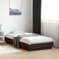 vidaXL Estructura de cama con luces LED negro 75x190 cm vidaXL Estructura de cama con luces LED negro 75x190 cm