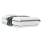 vidaXL Estructura de cama con luces LED blanco 90x190 cm vidaXL Estructura de cama con luces LED blanco 90x190 cm