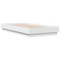 vidaXL Estructura de cama con luces LED blanco 90x190 cm vidaXL Estructura de cama con luces LED blanco 90x190 cm