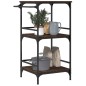 vidaXL Carrito de cocina madera ingeniería roble marrón 60,5x50x105cm vidaXL Carrito de cocina madera ingeniería roble marrón 60,5x50x105cm
