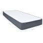 vidaXL Colchón de cama box spring 200x100x20 cm
