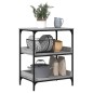 vidaXL Carrito de cocina madera ingeniería gris Sonoma 60x41x80,5 cm