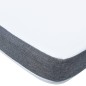 vidaXL Sobrecolchón para cama box spring 200x140x5 cm vidaXL Sobrecolchón para cama box spring 200x140x5 cm