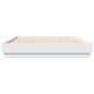 vidaXL Estructura de cama con luces LED blanco 120x190 cm vidaXL Estructura de cama con luces LED blanco 120x190 cm