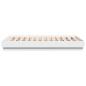 vidaXL Estructura de cama con luces LED blanco 120x190 cm vidaXL Estructura de cama con luces LED blanco 120x190 cm