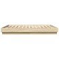 vidaXL Estructura de cama con luces LED roble Sonoma 200x200 cm vidaXL Estructura de cama con luces LED roble Sonoma 200x200 cm