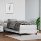 vidaXL Colchón de muelles ensacados cuero sintético blanco 80x200x20cm vidaXL Colchón de muelles ensacados cuero sintético blanco 80x200x20cm