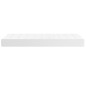 vidaXL Colchón de muelles ensacados cuero sintético blanco 80x200x20cm vidaXL Colchón de muelles ensacados cuero sintético blanco 80x200x20cm