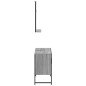 vidaXL Set de muebles de baño 2 pzas madera de ingeniería gris sonoma vidaXL Set de muebles de baño 2 pzas madera de ingeniería gris sonoma
