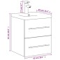 vidaXL Mueble de baño con lavabo integrado blanco brillo vidaXL Mueble de baño con lavabo integrado blanco brillo