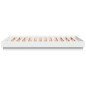 vidaXL Estructura de cama madera de ingeniería blanca 160x200 cm vidaXL Estructura de cama madera de ingeniería blanca 160x200 cm