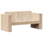 vidaXL Juego de muebles de jardín 2 piezas madera maciza de pino vidaXL Juego de muebles de jardín 2 piezas madera maciza de pino