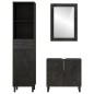 vidaXL Conjunto de armarios de baño 3 piezas madera maciza de mango vidaXL Conjunto de armarios de baño 3 piezas madera maciza de mango