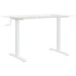 vidaXL Marco de escritorio de pie acero blanco (94-135)x60x(70-114) cm vidaXL Marco de escritorio de pie acero blanco (94-135)x60x(70-114) cm