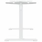 vidaXL Marco de escritorio de pie acero blanco (94-135)x60x(70-114) cm vidaXL Marco de escritorio de pie acero blanco (94-135)x60x(70-114) cm