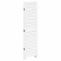 vidaXL Biombo separador de 6 paneles madera maciza Paulownia blanco vidaXL Biombo separador de 6 paneles madera maciza Paulownia blanco