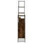 vidaXL Set de muebles de baño 4 piezas madera contrachapada roble humo vidaXL Set de muebles de baño 4 piezas madera contrachapada roble humo